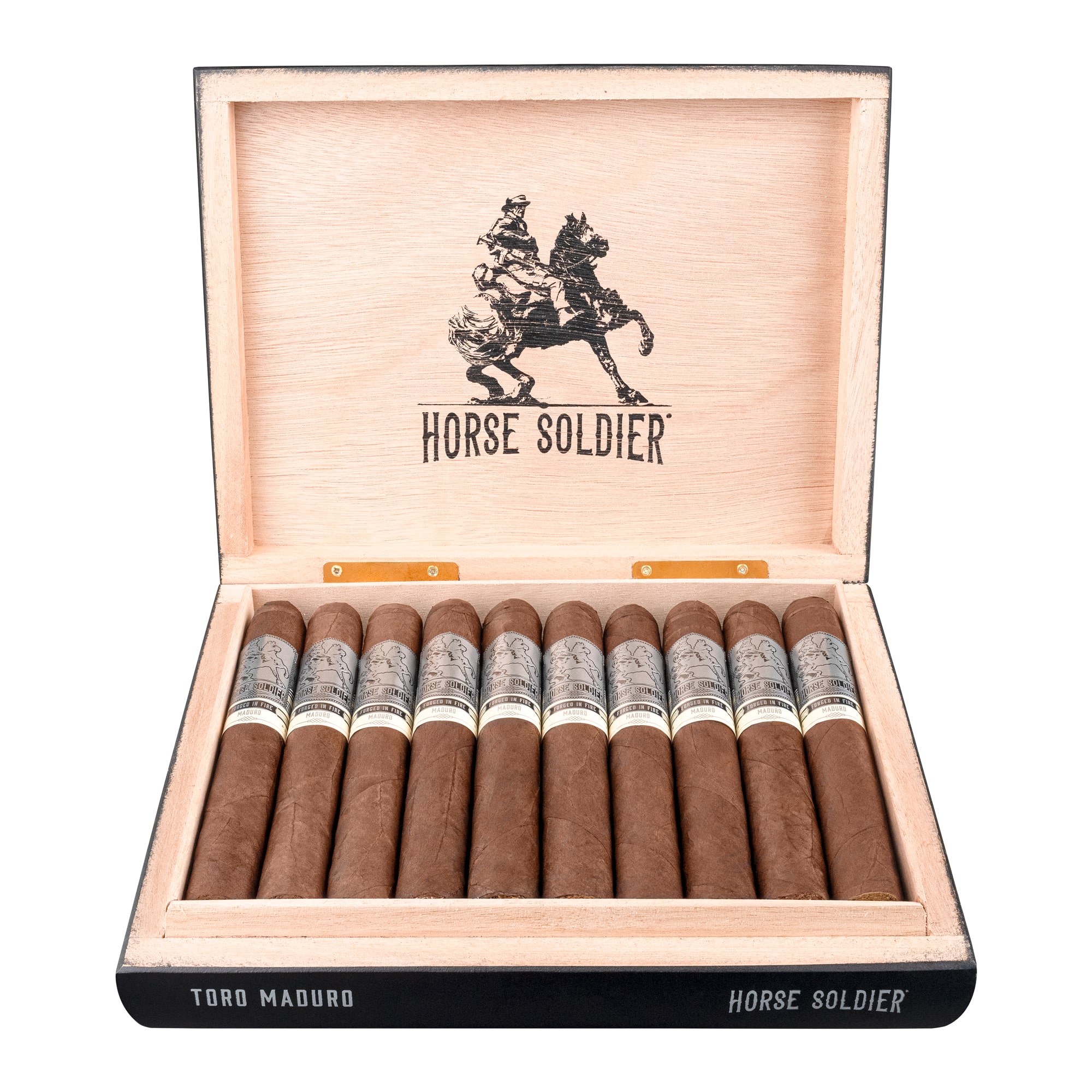 Horse Soldier Toro Maduro Open Box of cigars