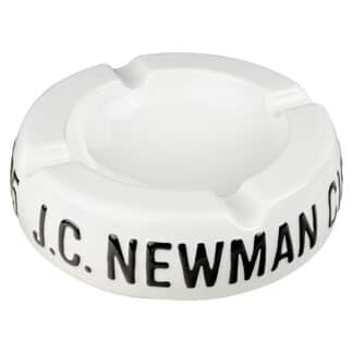J.C. Newman Vintage White Ashtray