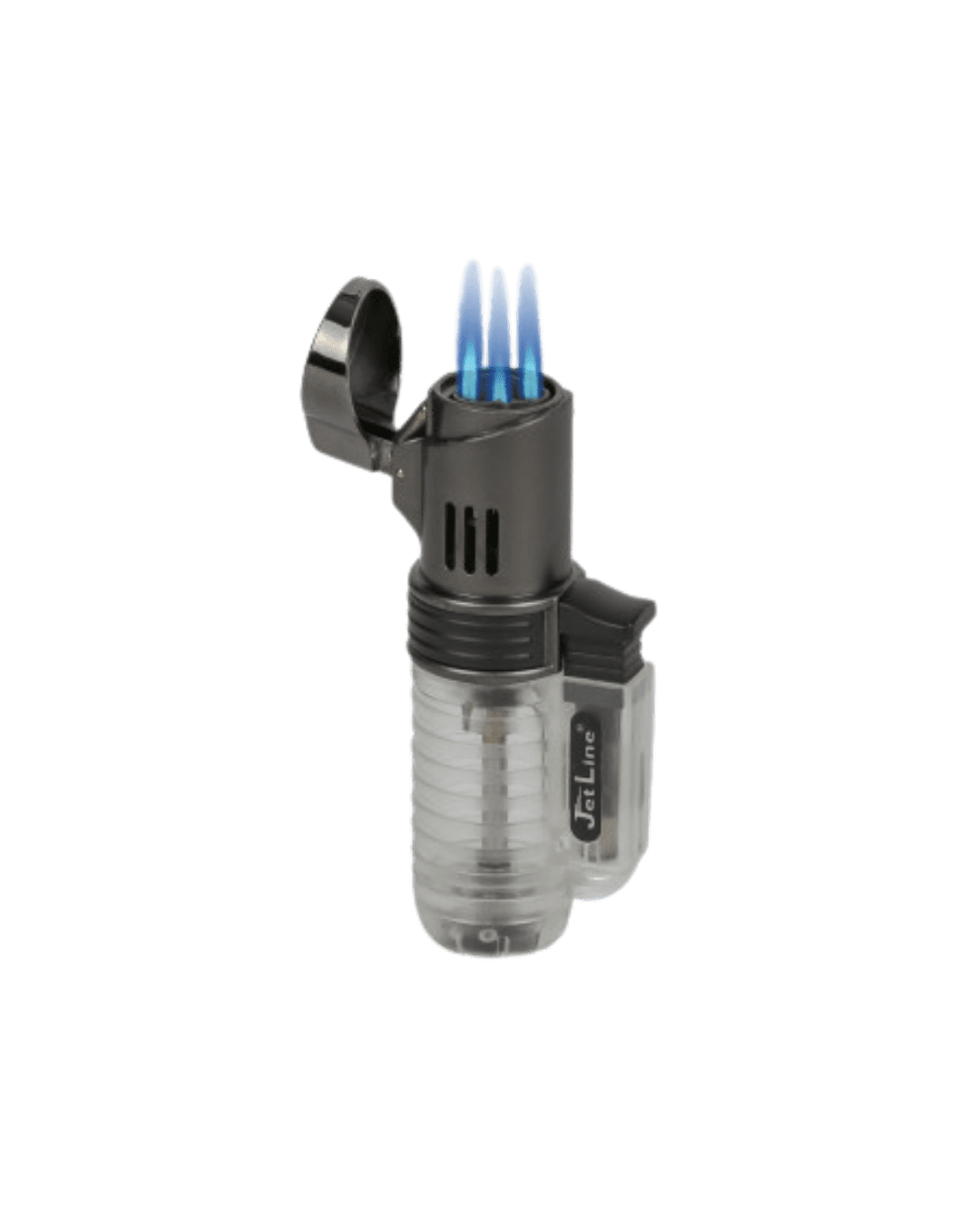Jetline Pocket Torch Triple Flame Clear Lighter